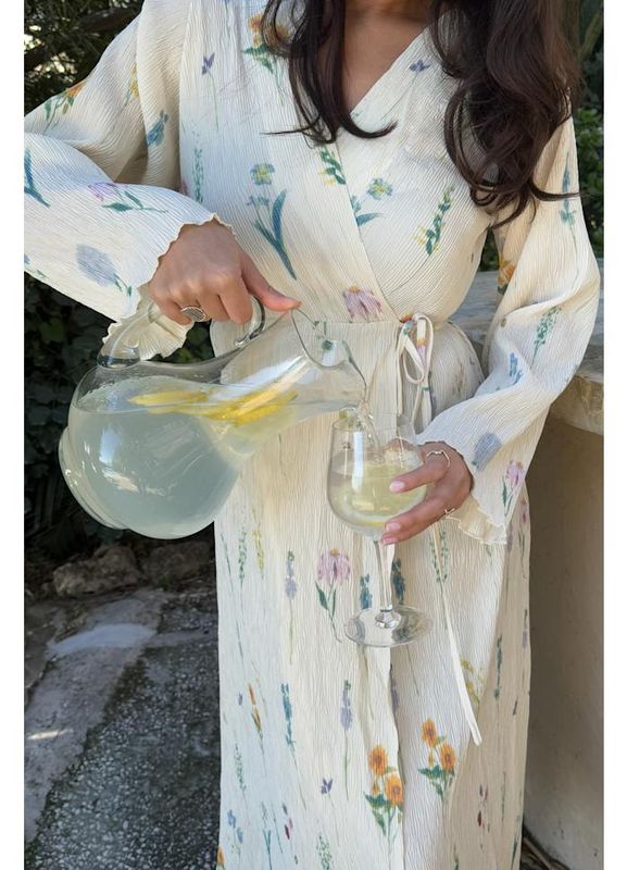 Ofelia Long Wrap Dress