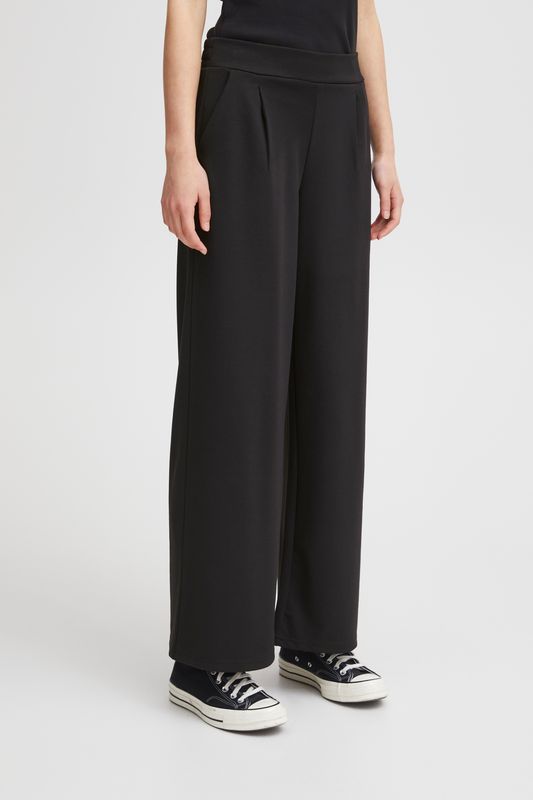 Kate Sus Wide Pant Long (svart)