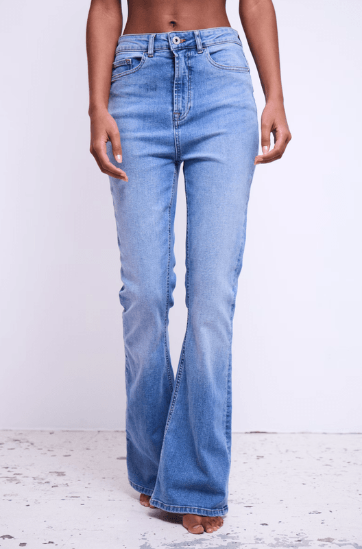 Twiggy Flared High Waist Jeans